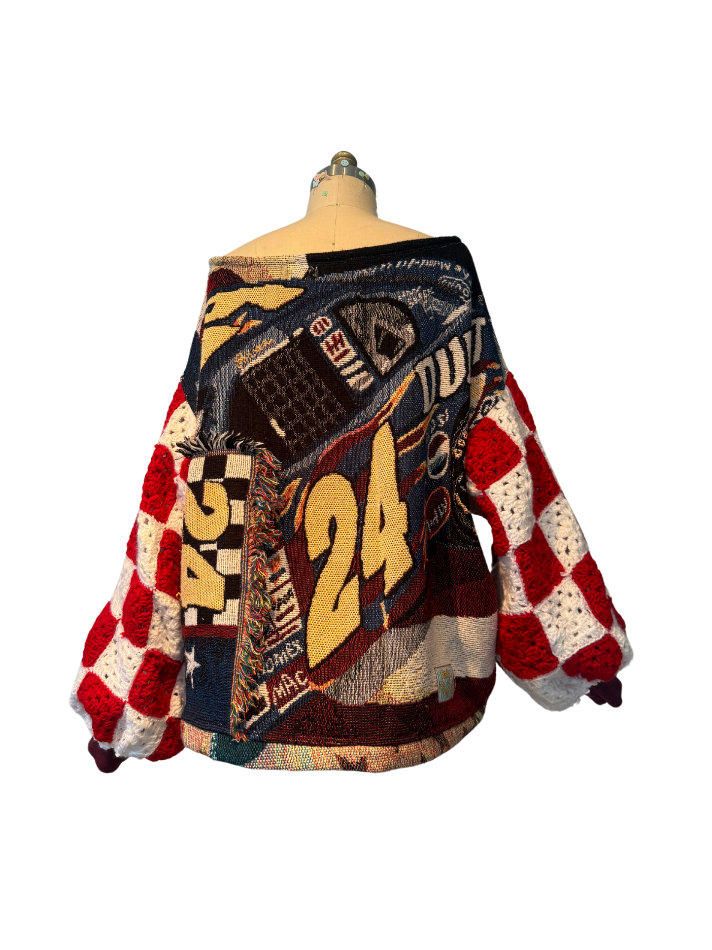 Reclaimed Nascar Fastcar Crewneck