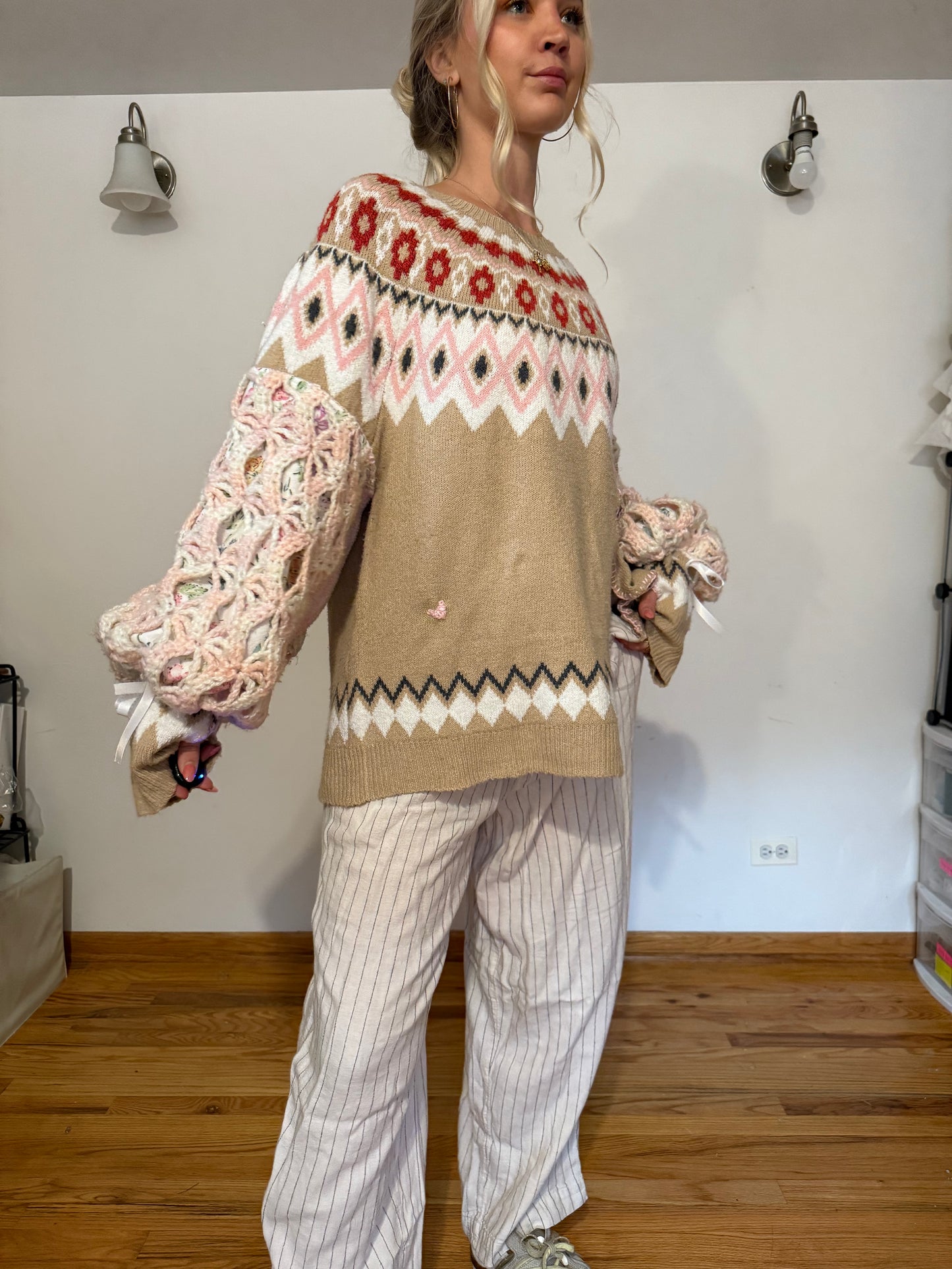 Reclaimed Michigan Cherry Sweater