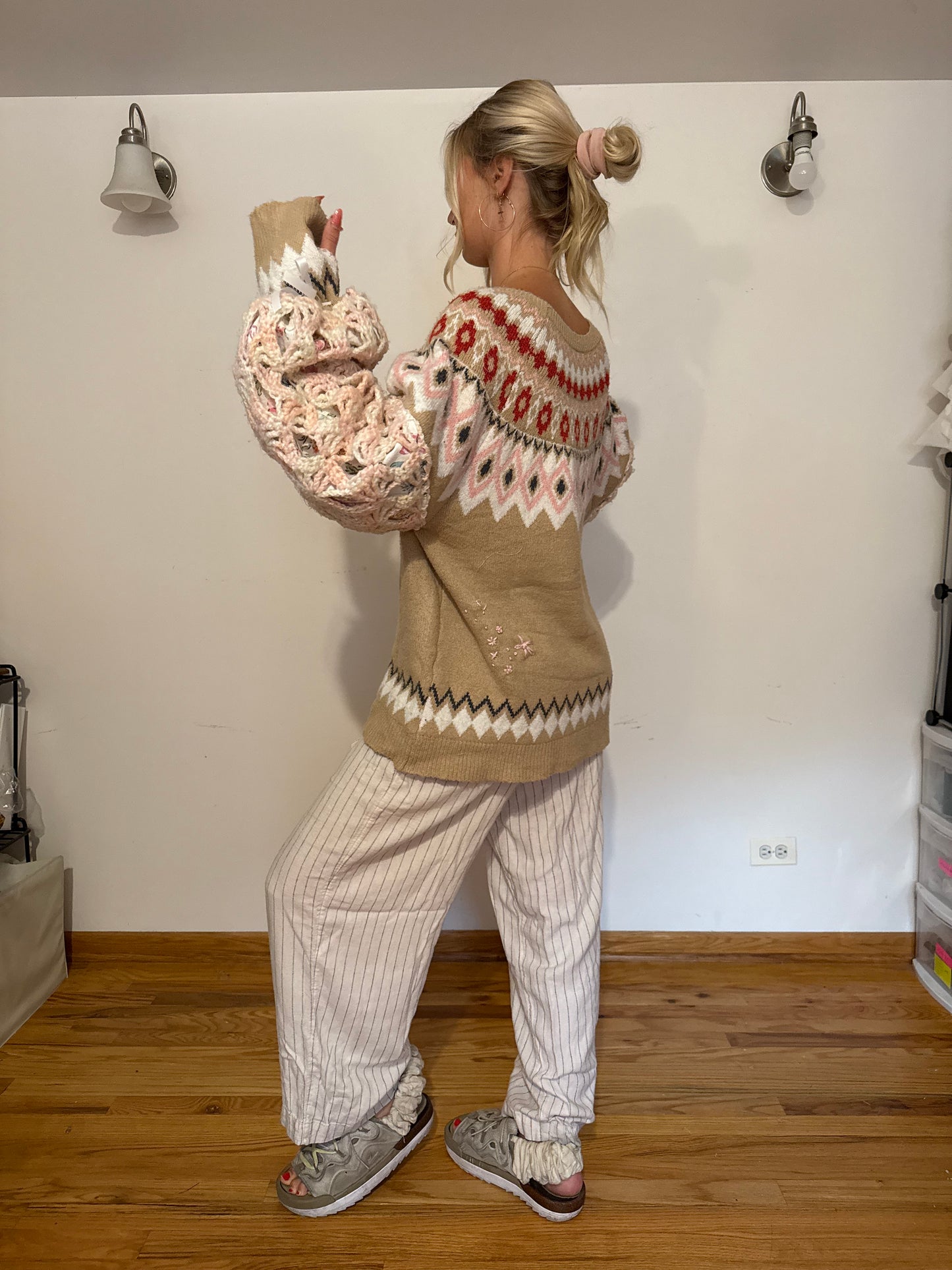 Reclaimed Michigan Cherry Sweater