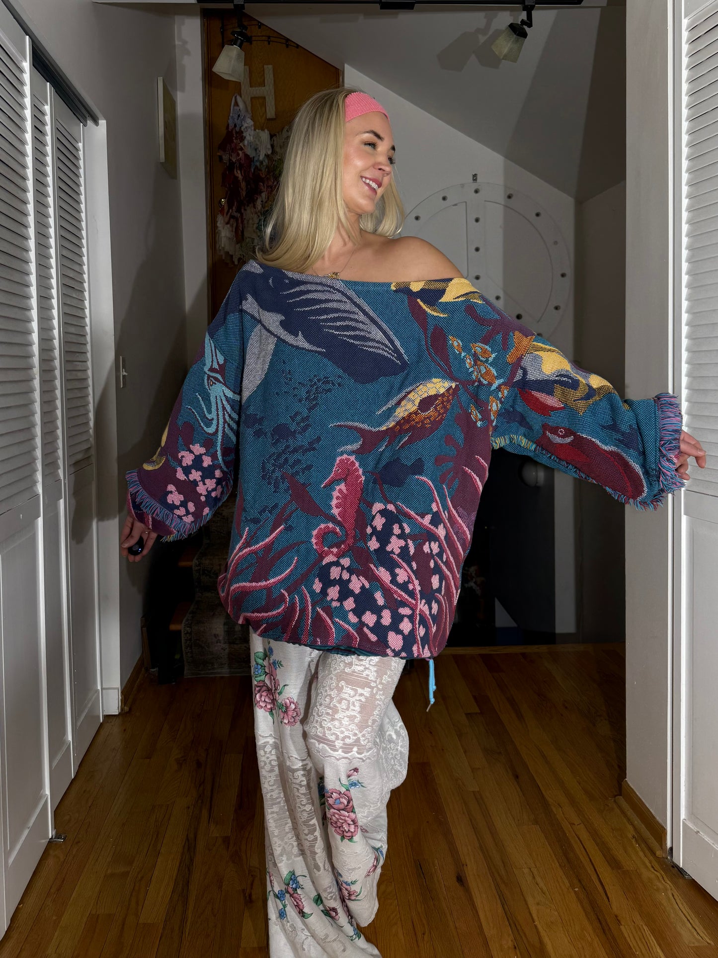 Reclaimed Under the Sea Pullover