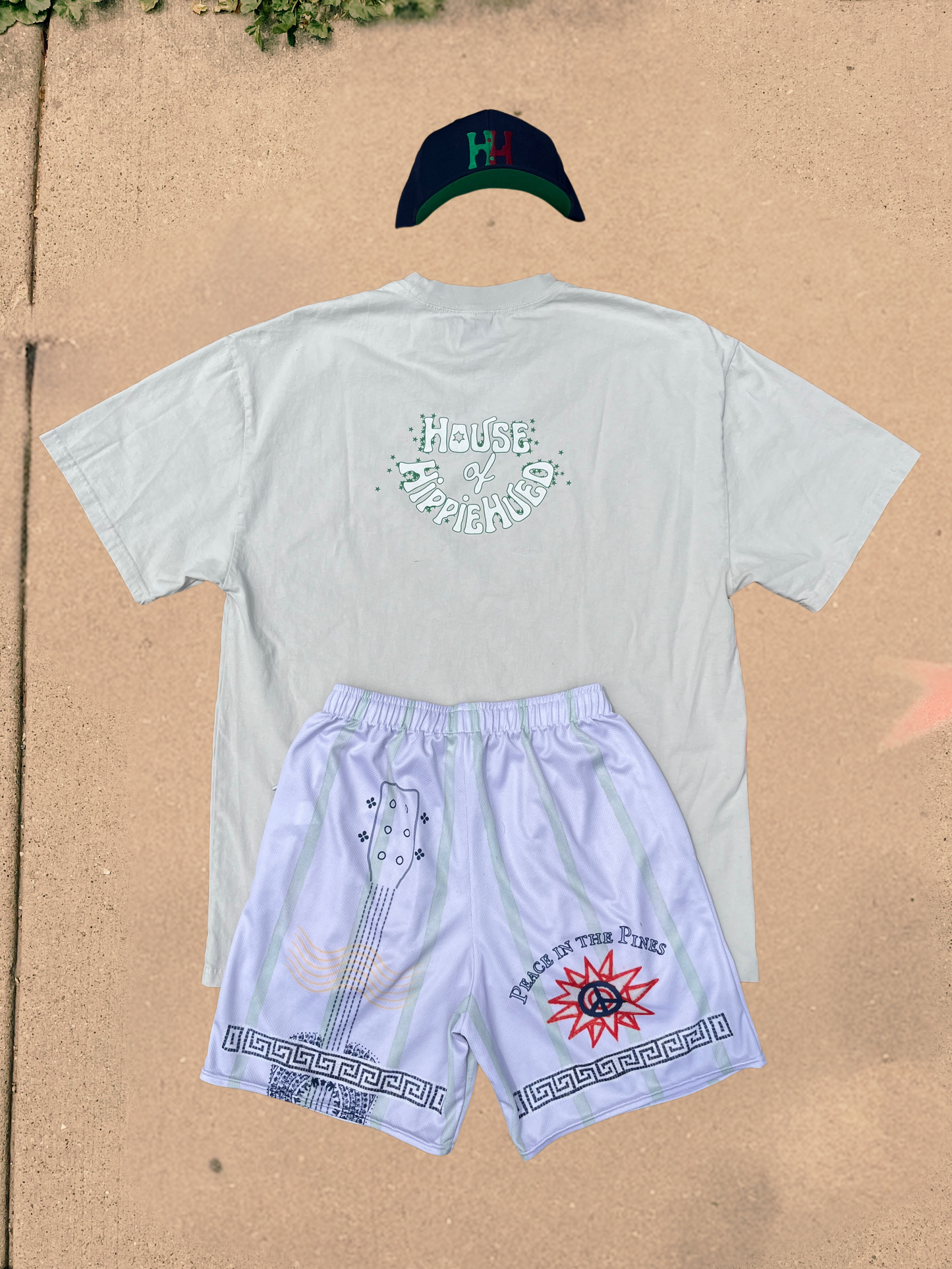 Hippie Hued Unisex Merch Summer Outfit Bundle