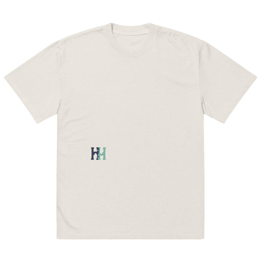 HH Logo Oversized faded t-shirt - Hippie Hued