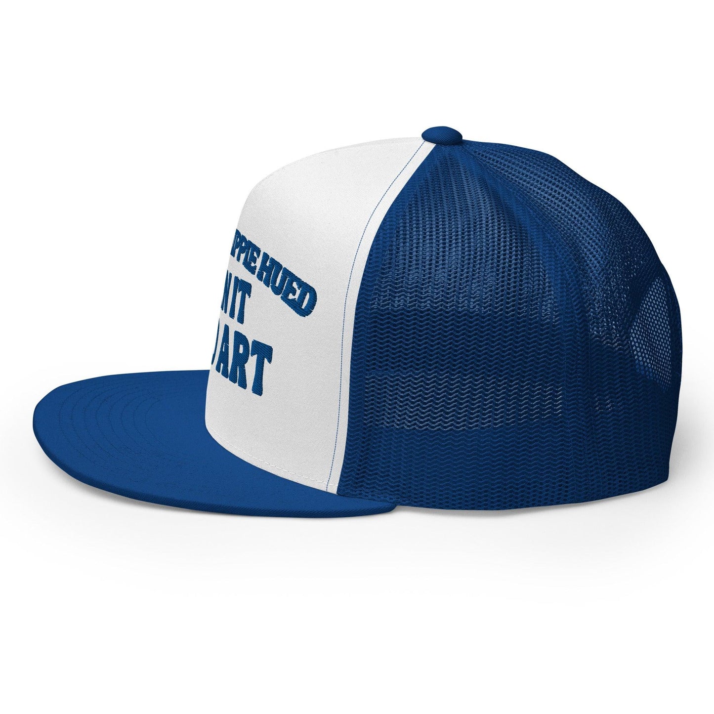 HH Turn it Into Art Blue Trucker Cap - Hippie Hued