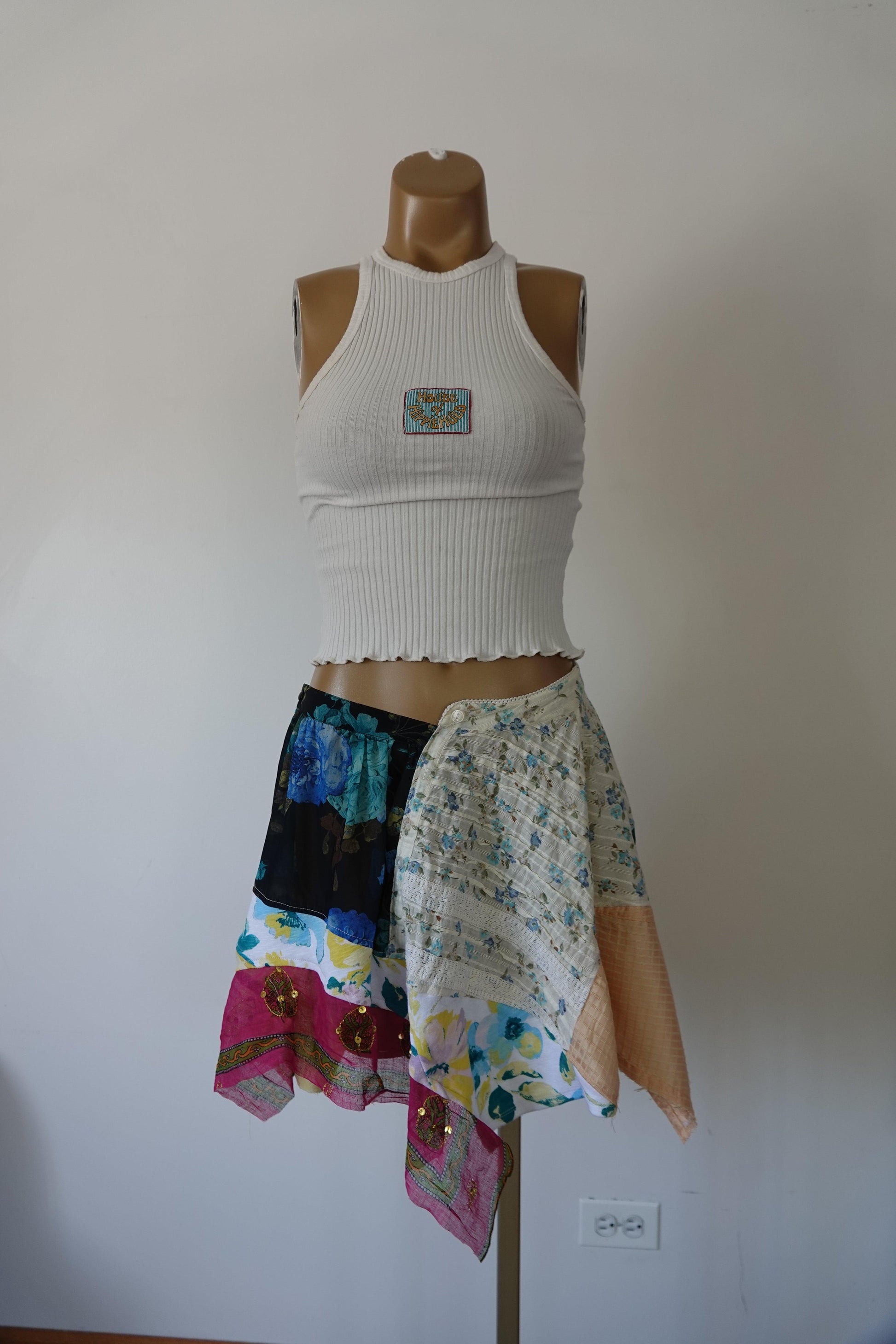 Reclaimed Mind Shaker Mini Skirt - Hippie Hued