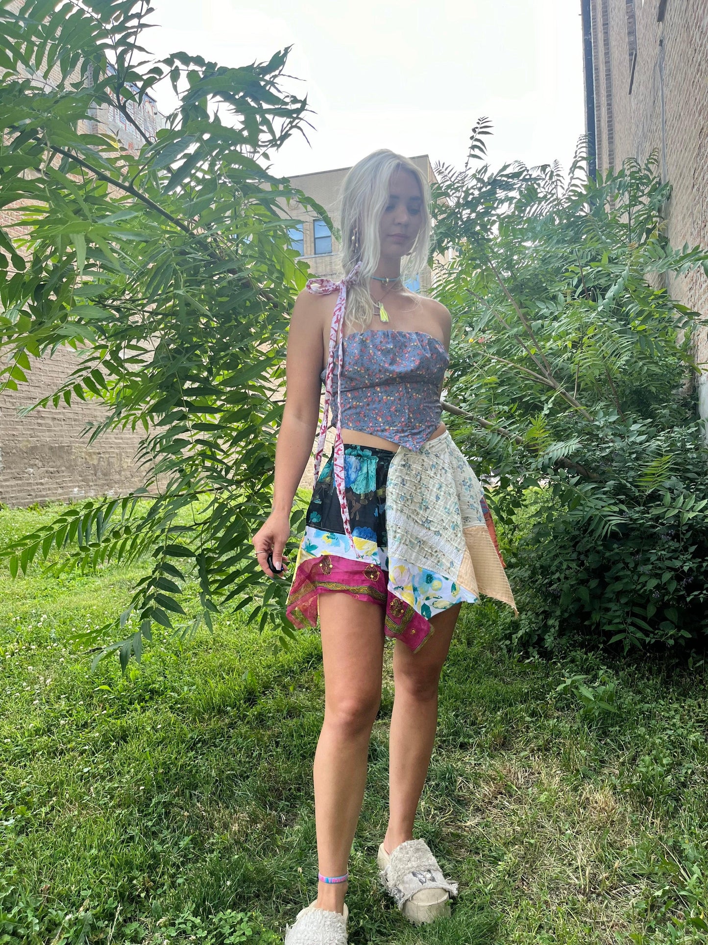 Reclaimed Mind Shaker Mini Skirt - Hippie Hued