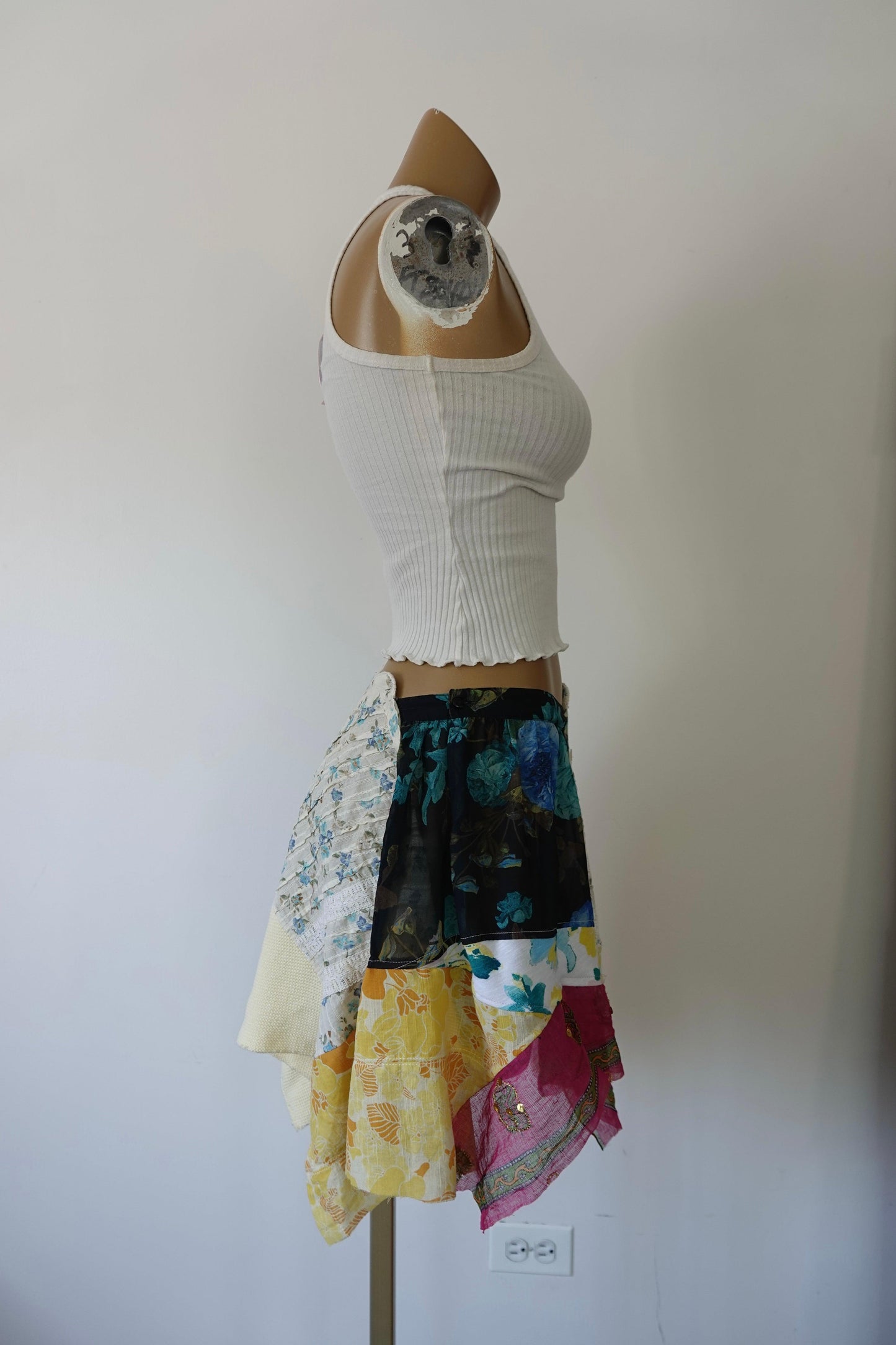 Reclaimed Mind Shaker Mini Skirt - Hippie Hued