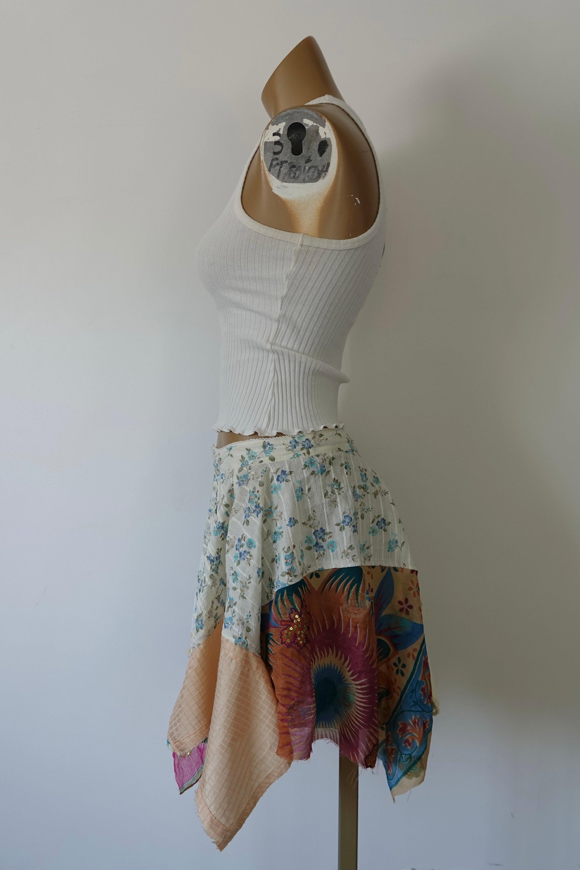 Reclaimed Mind Shaker Mini Skirt - Hippie Hued