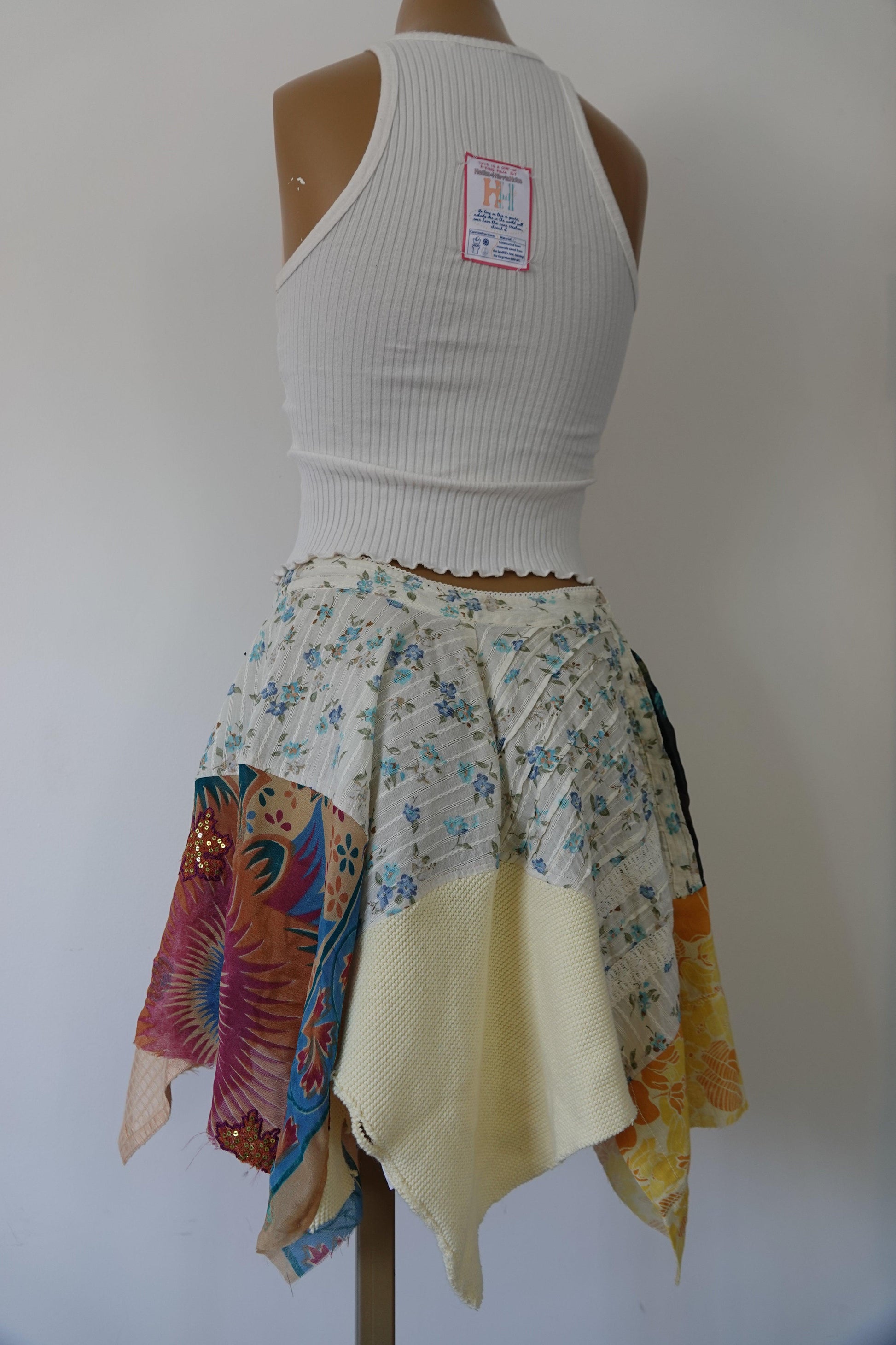 Reclaimed Mind Shaker Mini Skirt - Hippie Hued