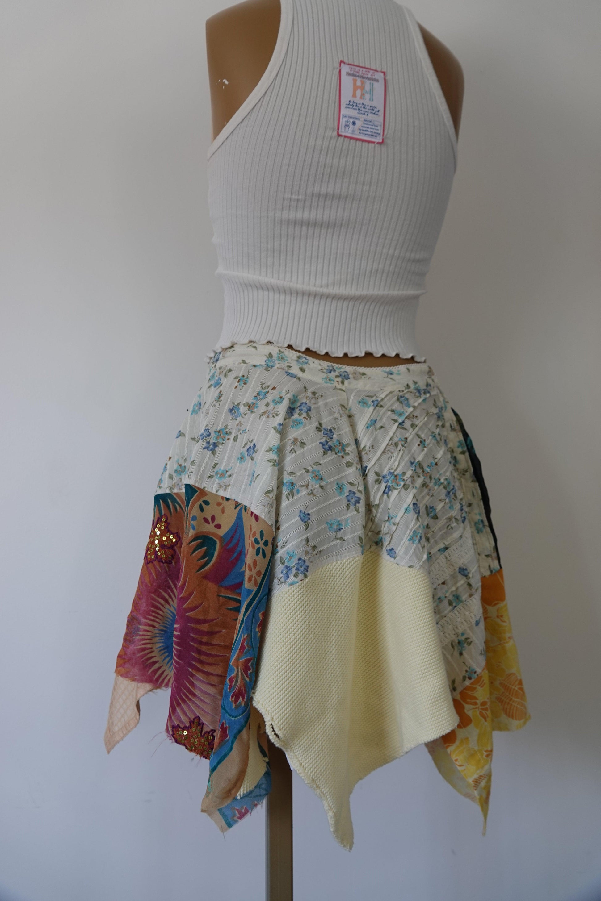 Reclaimed Mind Shaker Mini Skirt - Hippie Hued