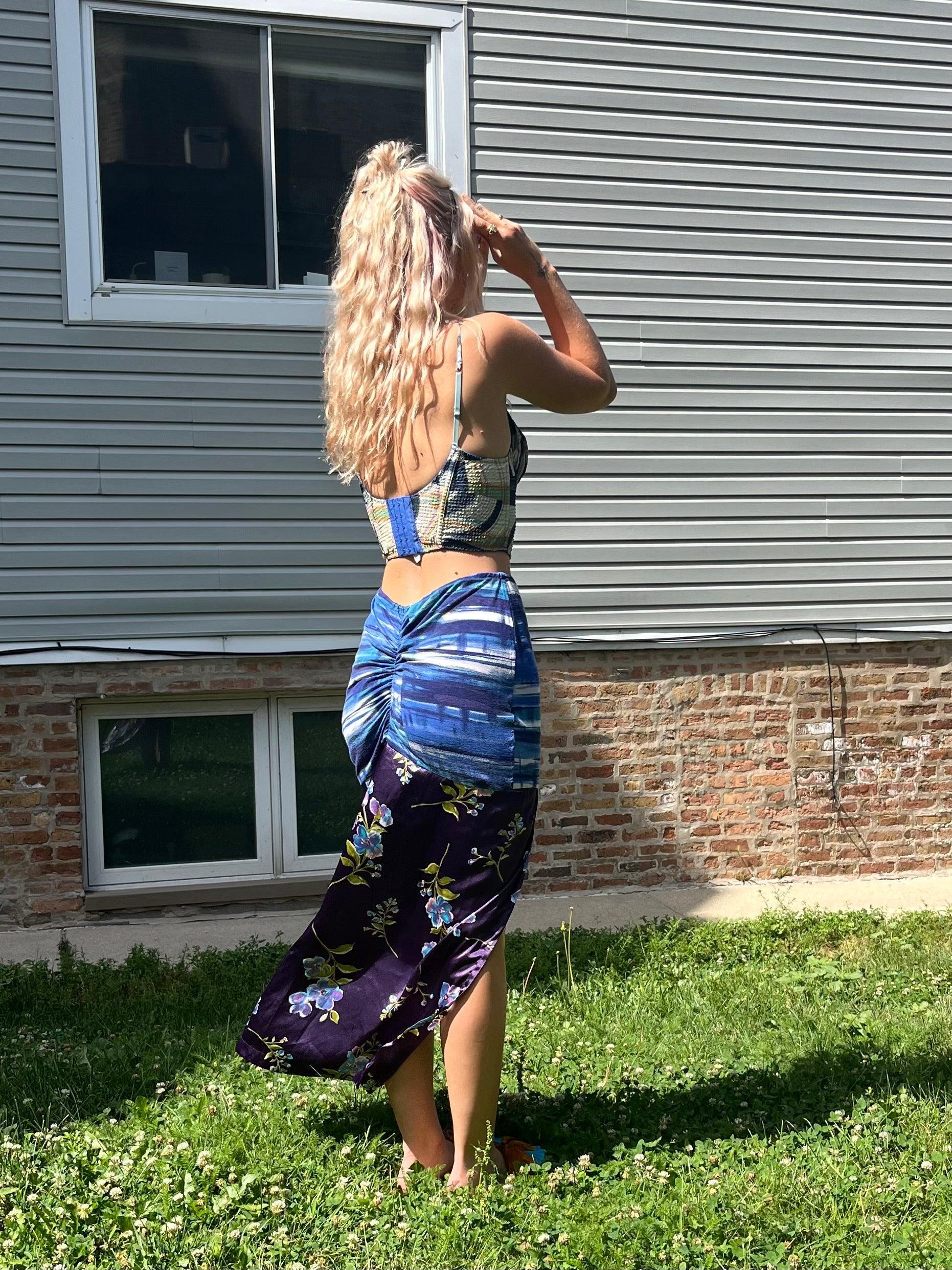 Reclaimed Mind Stands Still Maxi Skirt - Hippie Hued